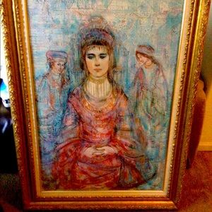 Beautiful RARE Biblical Esther Artwork numbered print